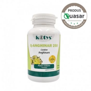 Q Anghinar cu 250mg extract de anghinare, 60cmp Kotys