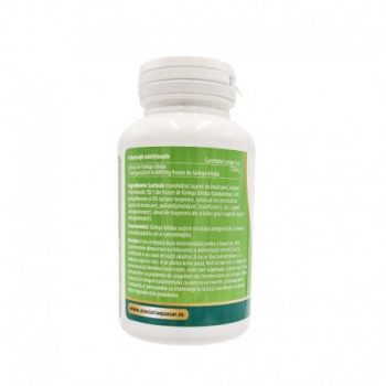 Q Ginkgo cu 120mg de extract de Ginkgo Biloba, 60cmp Kotys